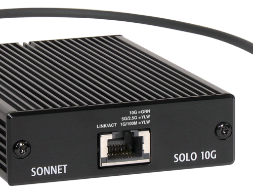 Kostengünstiger Thunderbolt-Adapter für 10 Gigabit Ethernet: Solo 10G ist wieder verfügbar